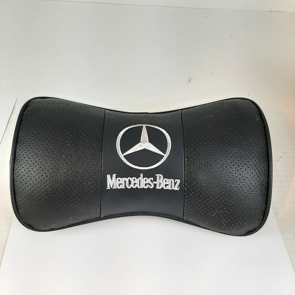 🛍Car Neck Pillow Breathable Rest Cushion Seat Headrest Fit for Mercedes Benz